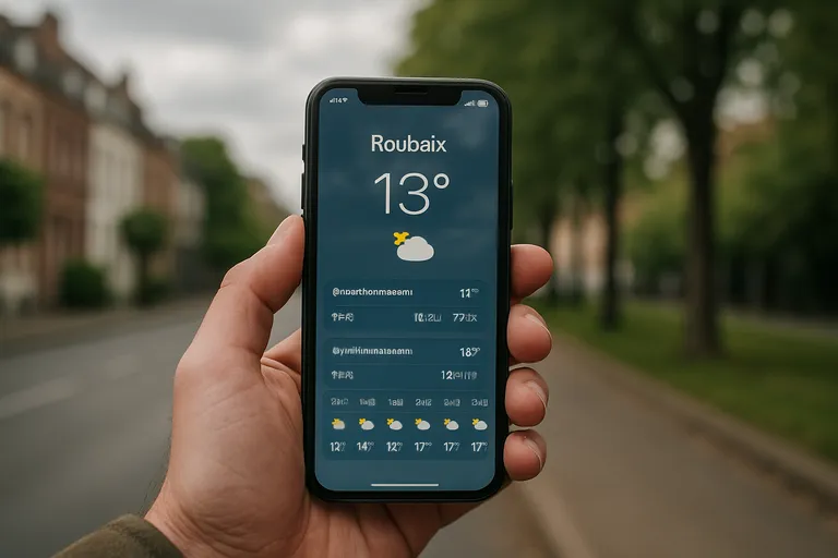 Actuele weersverwachting checken