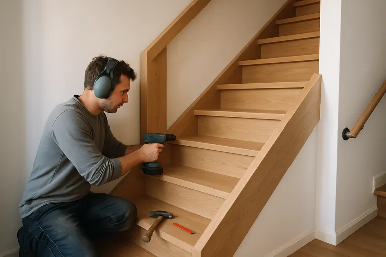 Maak zelf een houten trap die stevig is en je interieur laat stralen