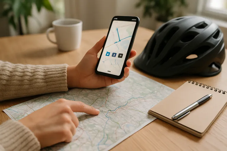 Plannen en alternatieven voor je fietstocht