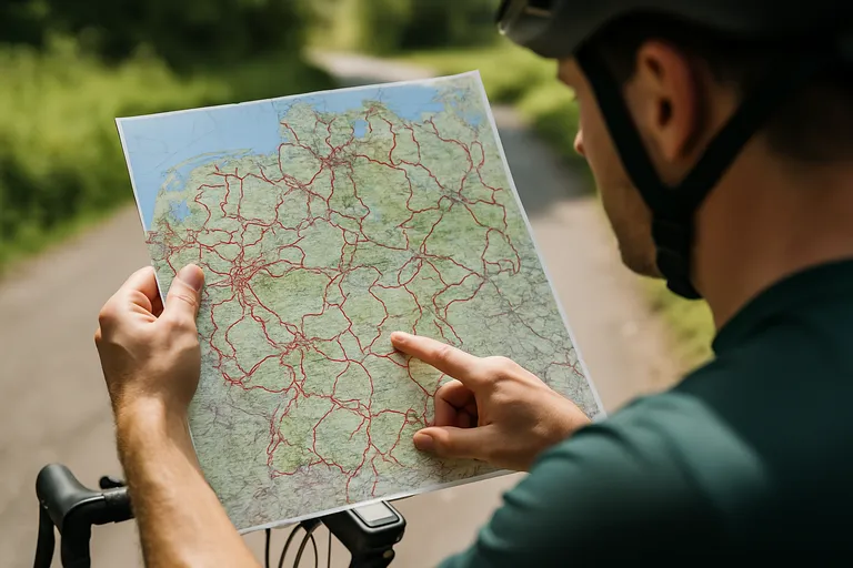 Waarom een kaart voor fietsroutes in Duitsland onmisbaar is