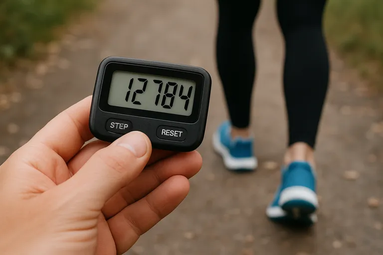 10 KM omgezet in stappen