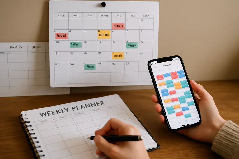 Krijg grip op je tijd met een kalender die echt bij je past