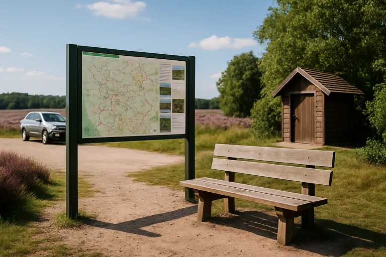 Praktische tips, voorzieningen en overnachten langs het netwerk
