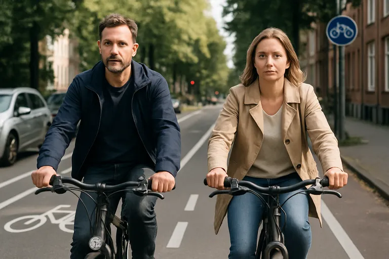 Regels en rechten voor fietsers in Nederland en België