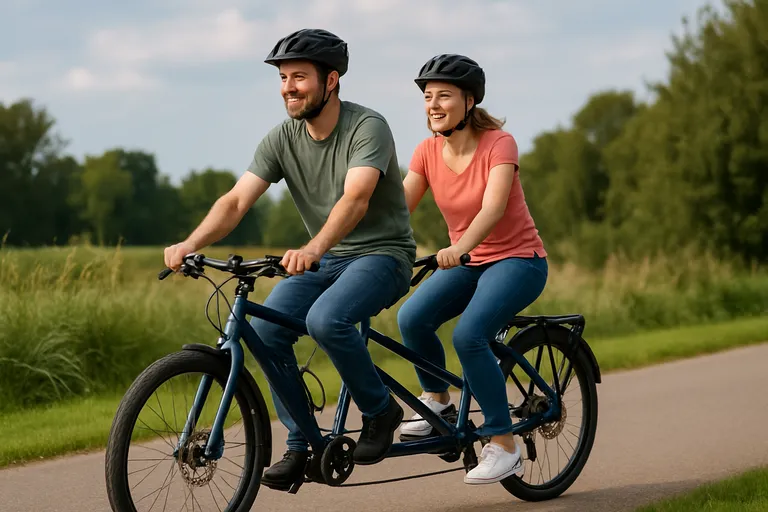 Samen trappen in hetzelfde ritme: ontdek het plezier van de tandem