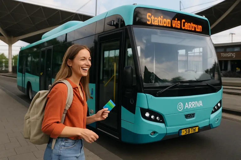 Slim en zorgeloos reizen door tilburg met Arriva