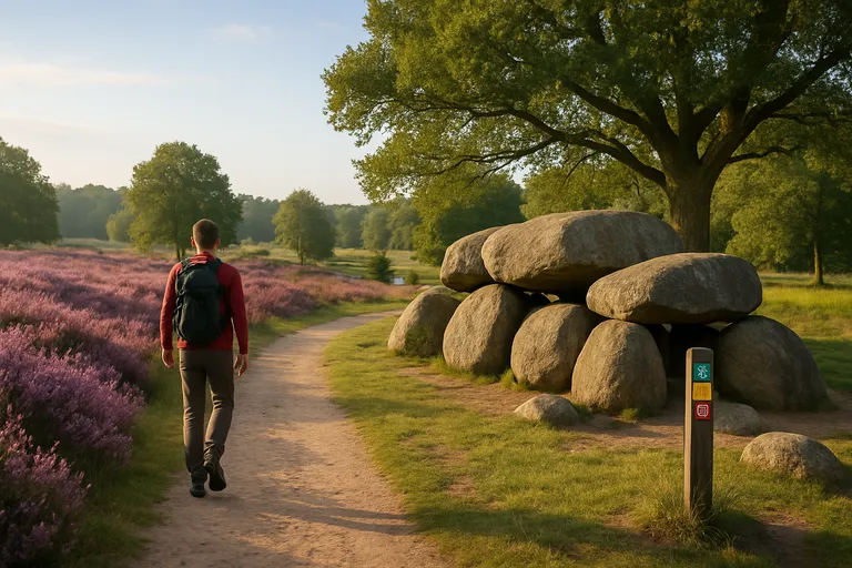 Wandelen in drenthe: ontdek de mooiste wandelknooppunten langs heide, hunebedden en beekdalen