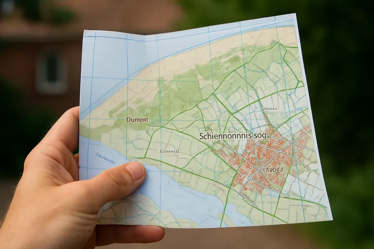 Waar vind je een goede schiermonnikoog kaart